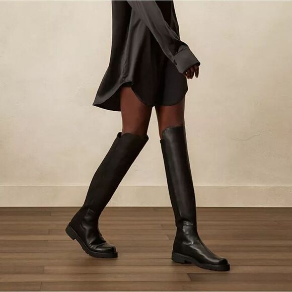 Stuart Weitzman 5050 Lift boots size 8.5 39 - Picture 2 of 13